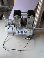 Hmb low noise compressor 30li 1,5 pk, Minder dan 25 liter, Ophalen of Verzenden, Zo goed als nieuw, Minder dan 200 liter/min