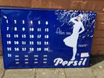 Vintage Persil bord/kalender, Verzamelen, Gebruikt, Ophalen