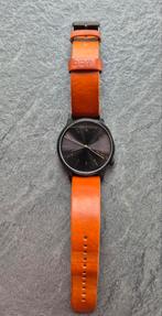 Komono winston horloge (41 mm), Overige merken, Leer, Staal, Polshorloge