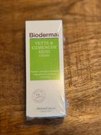 Biodermal Vette & Gemengde Huid Crème, Ophalen of Verzenden, Nieuw, Gehele gezicht