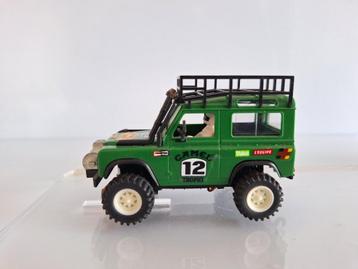 Scalextric Sts Land rover Camel Donker Groen #5 TT Ref 2205 beschikbaar voor biedingen