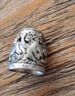 ANTIEKE ZILVEREN VINGERHOED NR 825 NU 10€ ZIE FOTO,S, Ophalen of Verzenden, Zo goed als nieuw, Zilver