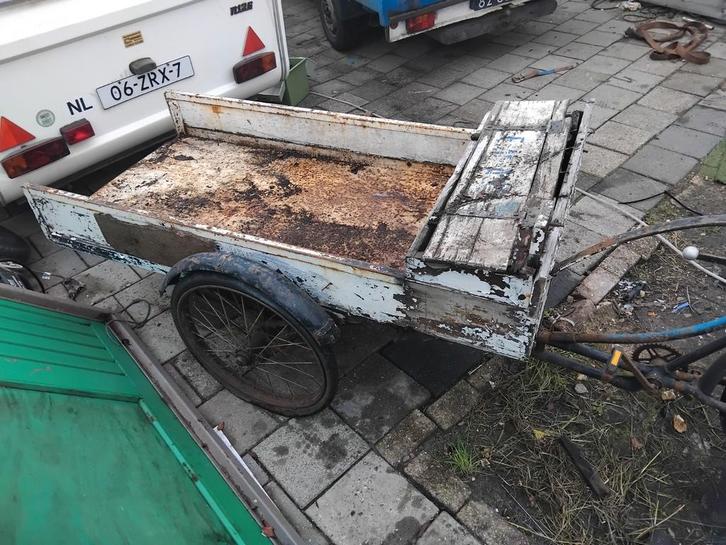 Gazelle Bakfiets - Opknapper, Fietsen en Brommers, Fietsaccessoires | Aanhangers en Karren, Gebruikt, Bagagekar, 40 tot 60 kg