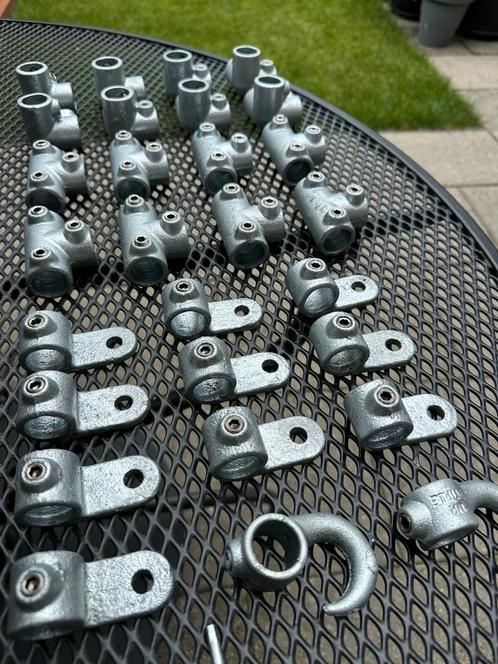 Steigerpijp 1000 mm / 21,3 mm + Koppelstukken - nw € 246,32, Doe-het-zelf en Verbouw, IJzerwaren en Bevestigingsmiddelen, Nieuw
