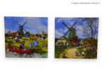 Polychrome tegels, Ophalen