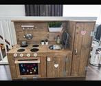 Stevig kinder keuken van hout, Ophalen, Gebruikt, Hout, Speelkeuken