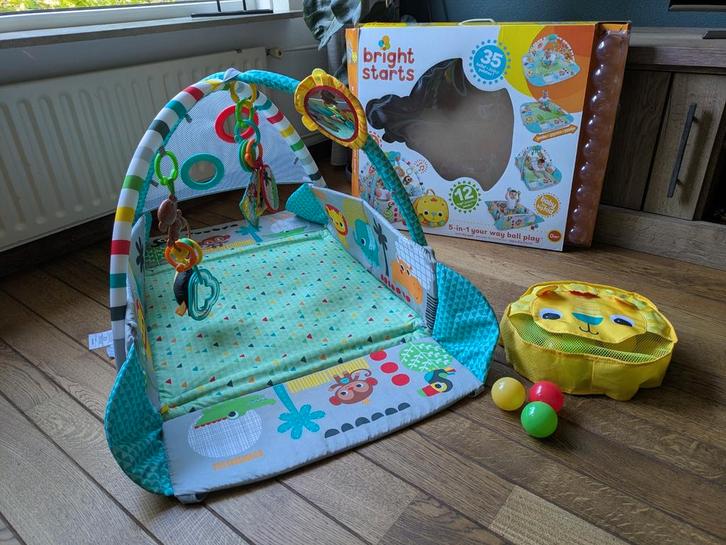 Bright Starts Speelkleed, Kinderen en Baby's, Kinderkamer | Bedden, Zo goed als nieuw, Minder dan 140 cm, Minder dan 70 cm, Ophalen of Verzenden