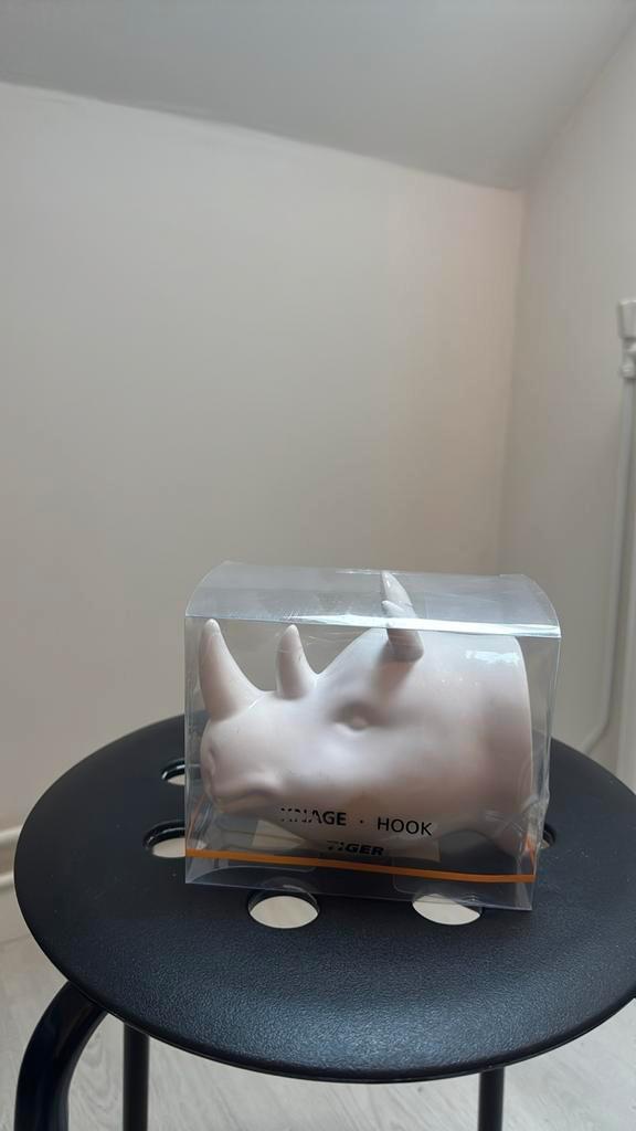 Tiger Neushoorn Haakje - Nieuw!, Huis en Inrichting, Woonaccessoires | Overige, Nieuw, Ophalen of Verzenden