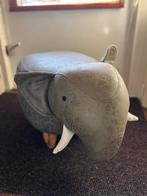 Leuke olifant poef, Huis en Inrichting, Banken | Voetenbanken en Poefen, Minder dan 50 cm, Ophalen of Verzenden, Zo goed als nieuw