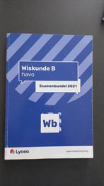 Examenbundel Wiskunde B Havo Lyceo, Gelezen, HAVO, Wiskunde B, Ophalen of Verzenden