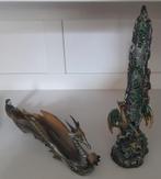 Twee draken wierookbranders, Ophalen of Verzenden, Zo goed als nieuw, Fantasy