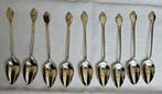 9 vintage theelepels Massief 835 zilver, Antiek en Kunst, Ophalen of Verzenden, Zilver