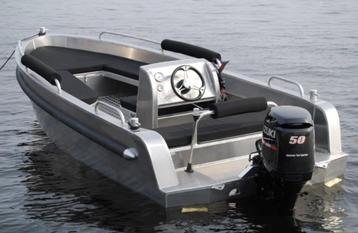 Aluminium sport boot, Open console, aluminium boot