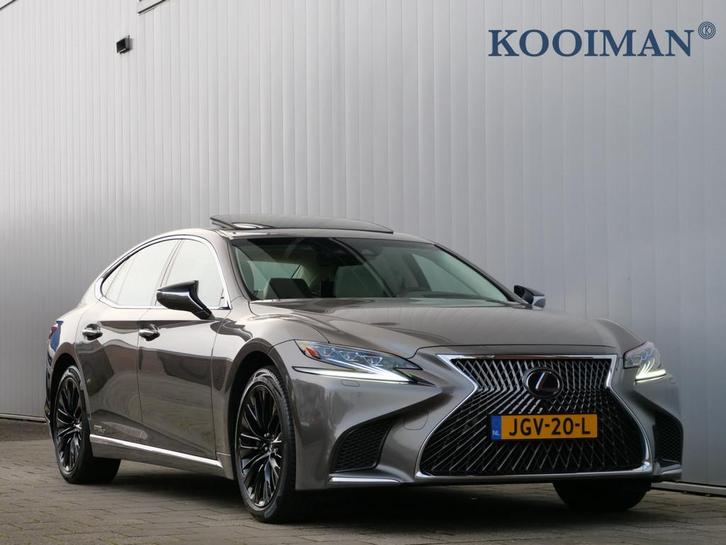 Lexus LS 500h AWD President Line Hybride 359 Pk Automaat Nav, Auto's, Lexus, Bedrijf, Te koop, LS(-H), 360° camera, 4x4, ABS, Adaptive Cruise Control