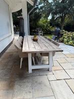 Belaggio Eettafel met 6 Stoelen, Ophalen of Verzenden, Gebruikt, Wicker
