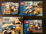 Lego City 2 sets met politieauto en politie motor, Kinderen en Baby's, Speelgoed | Duplo en Lego, Ophalen of Verzenden, Zo goed als nieuw