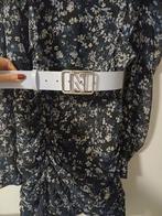 Nikkie jurk met riem., Maat 38/40 (M), Zwart, Ophalen of Verzenden, Zo goed als nieuw