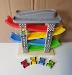 Playtive houten racebaan met 4 racewagens, Nieuw, Ophalen of Verzenden, Racebaan