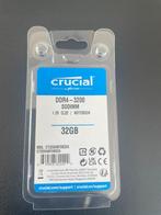 Crucial 32GB 3200MHz DDR4 SODIMM (1x32GB) - RAM for Laptop, Computers en Software, RAM geheugen, 32 GB, DDR4, Ophalen of Verzenden
