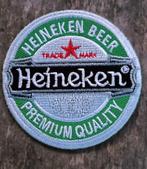 Heineken embleem ongeveer 7 cm nieuw op kleding te naaien, Verzamelen, Biermerken, Ophalen of Verzenden, Nieuw, Overige typen