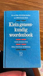 Klein geneeskundig woordenboek, Ophalen of Verzenden, Zo goed als nieuw