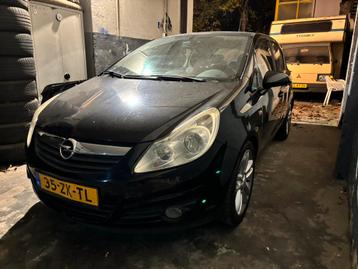 Opel Corsa 1.4 16V 5D WR 2008 Zwart metalic beschikbaar voor biedingen