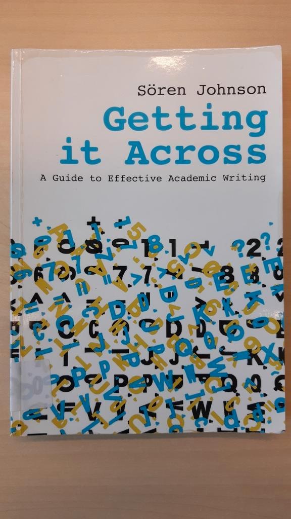 Soren Johnson - Getting it across, Boeken, Studieboeken en Cursussen, Zo goed als nieuw, Alpha, Ophalen of Verzenden