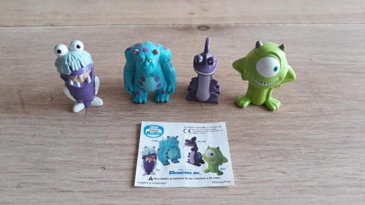 Poppetjes     monsters inc.    Dopie    Ernie, Verzamelen, Poppetjes en Figuurtjes, Zo goed als nieuw, Ophalen