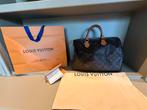Louis Vuitton speedy 35 monogram, Ophalen of Verzenden, Zo goed als nieuw, Bruin, Handtas