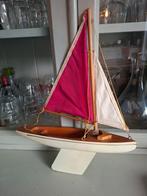 1950 houten zeilboot, Antiek en Kunst, Antiek | Speelgoed, Ophalen of Verzenden