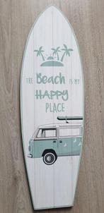 surf look mdf plaat vw volkswagen wit groen beach, Huis en Inrichting, Ophalen of Verzenden, Nieuw