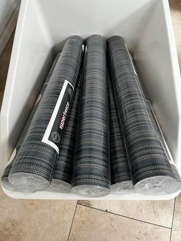 Vliesbehang Camille blauw + Perfax Glasweefsellijm beschikbaar voor biedingen