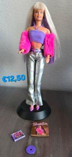 Barbie Mattel Jam n Glam, Verzamelen, Poppen, Ophalen of Verzenden, Zo goed als nieuw, Pop