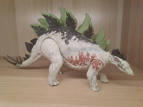 Jurassic World Dino Trackers Stegosaurus, Kinderen en Baby's, Speelgoed | Actiefiguren, Gebruikt, Ophalen of Verzenden