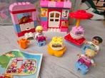Duploset theehuis compleet met boekje 10587, Ophalen, Zo goed als nieuw, Complete set, Duplo