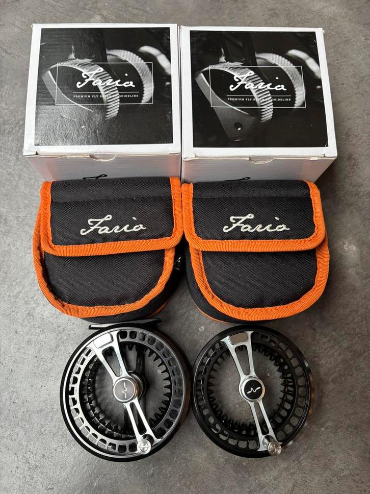 GUIDELINE Fario 68 fly reel vliegvisreel, Watersport en Boten, Hengelsport | Vliegvissen, Zo goed als nieuw, Molen, Ophalen of Verzenden