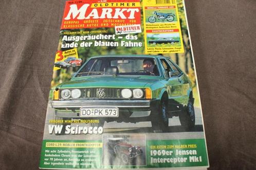 blad Oldtimer Markt 12/99 oa. Benelli Tornado VW Sirocco, Boeken, Auto's | Folders en Tijdschriften, Gelezen, Volkswagen, Ophalen of Verzenden