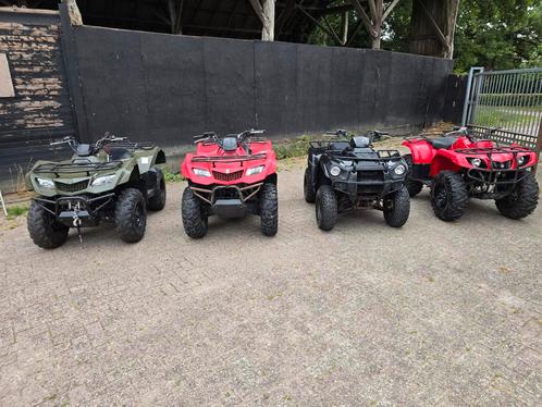 Suzuki kingquad 400 4x4 yamaha grizzly 350 Kawasaki 300, Motoren, Quads en Trikes, Ophalen