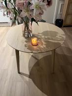 Eettafel eiken, Huis en Inrichting, Ophalen, 50 tot 100 cm, 100 tot 150 cm, Zo goed als nieuw