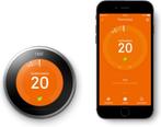 Google Nest Learning Thermostat - Slimme thermostaat - Bedra, Ntv, Nieuw, Ophalen of Verzenden, Slimme thermostaat
