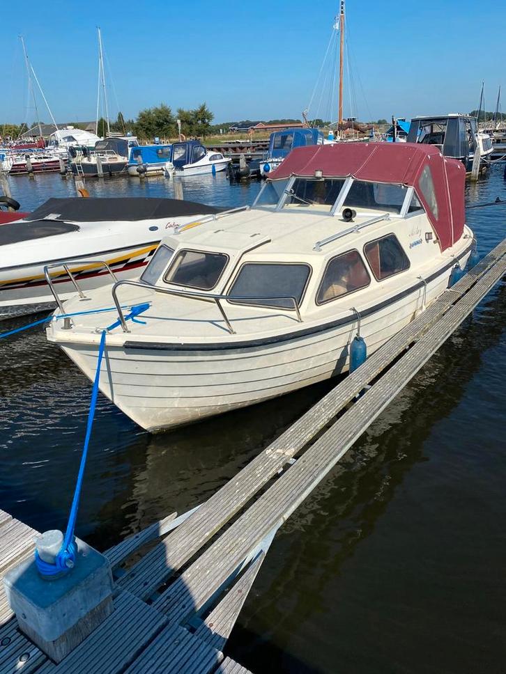 sloep spitzgatter kajuitboot moet weg ivm omstandigheden, Watersport en Boten, Bootonderdelen, Zo goed als nieuw, Motor en Techniek