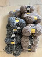 Partij Hema Country, camel/grijs gemeleerd wol/acryl garen, Ophalen of Verzenden, Nieuw, Breien of Haken, Wol of Garen