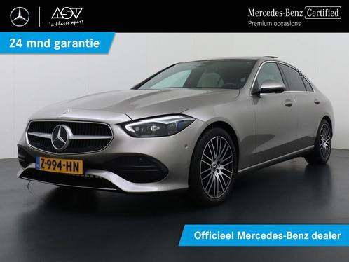 Mercedes-Benz C-klasse 180 Luxury Line Panoramadak, wegklapb, Auto's, Mercedes-Benz, Bedrijf, Te koop, C-Klasse, 360° camera, ABS