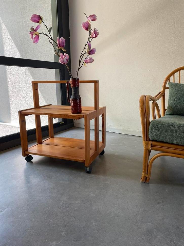 Leuke klap bar vintage jaren 70 opklapbaar, Huis en Inrichting, Barren, Zo goed als nieuw, Ophalen