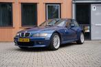BMW Z3 Coupé 2.8 | Autom. | Zwart leer | Kanteldak, Auto's, Achterwielaandrijving, Gebruikt, Zwart, Blauw