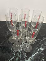 Set van 7 Champagneglazen - Piper, Ophalen of Verzenden, Zo goed als nieuw