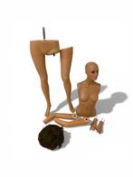 Vrouwelijke Etalagepop / Paspop – Compleet & Stevig (1.85 m), Ophalen of Verzenden, Gebruikt, Paspop