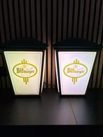 2 Bitburger wandlampen / lichtbakken Bitburger, Verzenden, Zo goed als nieuw, Lichtbak of (neon) lamp