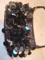 Zwart avondtasje met glitters - Nieuw!, Ophalen of Verzenden