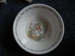 Schaaltje (Oatmeal) Wedgwood Beatrix Potter / Peter Rabbit, Bord of Schaal, Ophalen of Verzenden, Zo goed als nieuw, Porselein